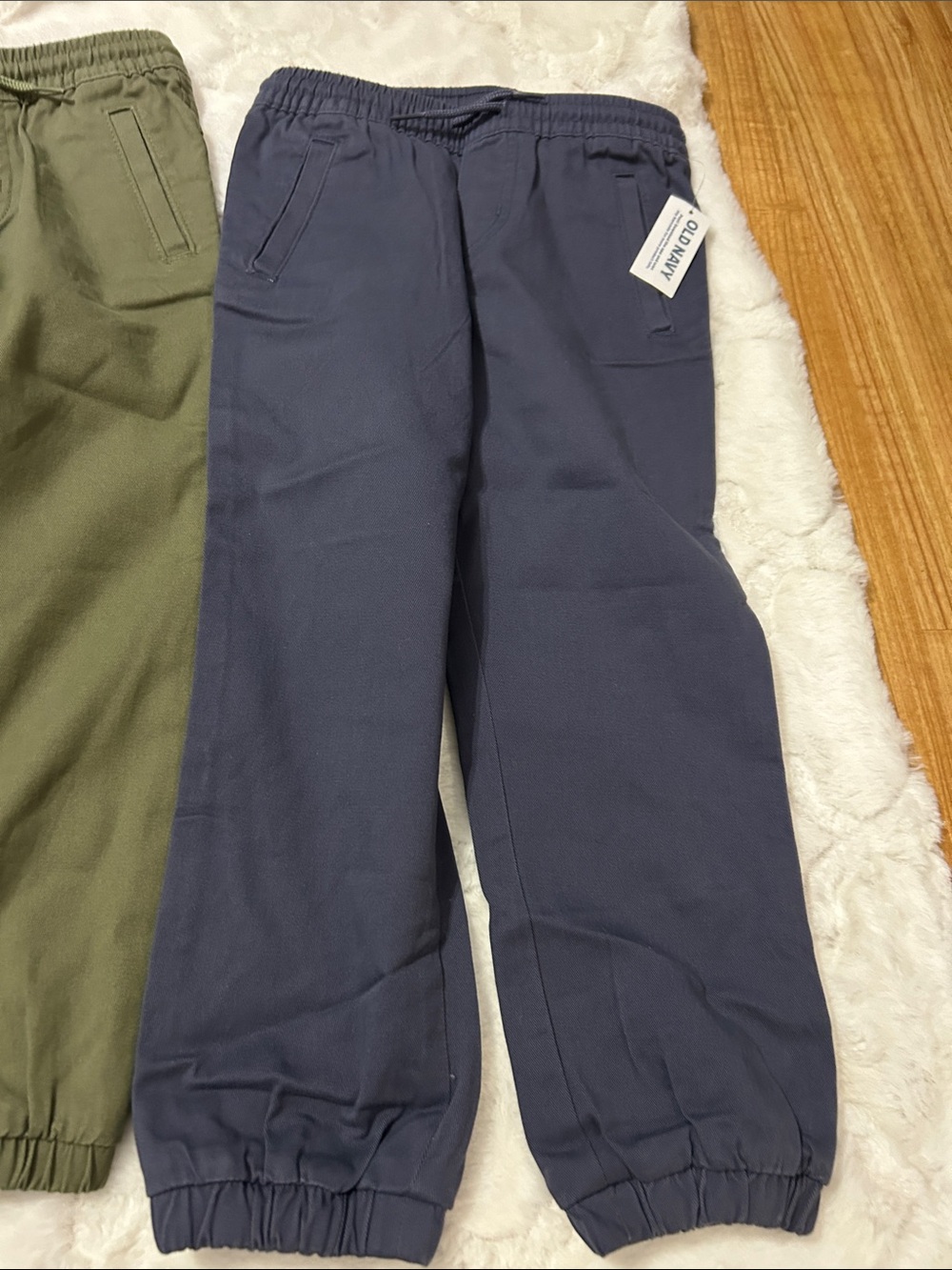 Old Navy Kids Jogger Pants in Brown, Olive & Navy - Picture 4 of 6